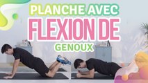 PLANCHE AVEC FLEXION DE GENOUX - Améliore ta santé