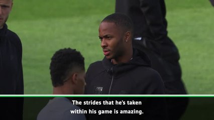 Heskey in awe of Sterling's 'amazing' influence