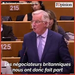 Brexit: «Nous ne sommes pas au point de trouver un accord», déclare Michel Barnier
