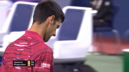 تنس: بطولة شنغهاي – ديوكوفيتش يتغلّب على شابالوف 6-3 6-3
