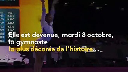 Figures uniques et palmarès XXL : Simone Biles, la "puce" devenue géante de la gymnastique