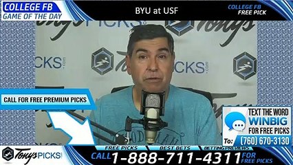 BYU USF College Football Pick 10/12/2019