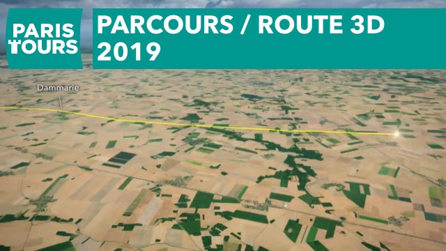 Parcours / Route 3D - Paris - Tours 2019