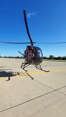 T-Rex Goes for a Helicopter Ride