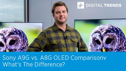 Sony A9G vs. A8G OLED Comparison | What's The Difference?