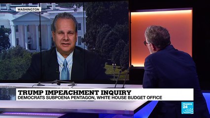 Tải video: Trump Impeachment Inquiry: Democrats Subpoena Pentagon, White House Budget Office