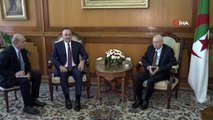 - Dişişleri Bakanı Çavuşoğlu, Cezayir Devlet Başkanı ile görüştü