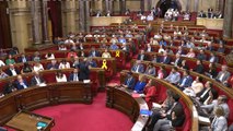 El 155 y el procés protagonizan la sesión de control al Govern