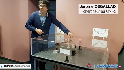 Un miroir qui sert  à détecter des ondes gravitationnelles Jérome Degallaix