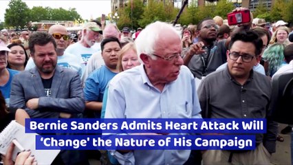 Bernie Sanders Admits Heart Attack Will ‘Change' the Nature of His Campaign
