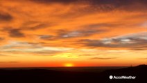 Gorgeous 'Golden' autumn sunrise in Colorado