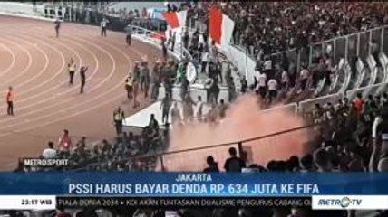 FIFA Denda PSSI Buntut Kericuhan Laga Kontra Malaysia
