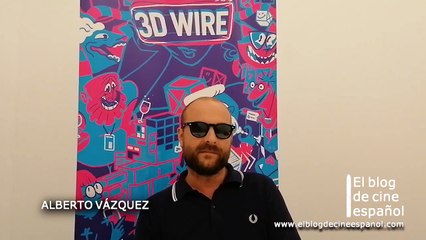 Entrevista a Alberto Vázquez, director de "Psiconautas" y "Unicorn Wars", en el 3D Wire 2019