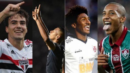 Veja os jovens que já marcaram gols neste Brasileiro