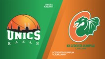 UNICS Kazan - Cedevita Olimpija Ljubljana  Highlights | 7DAYS EuroCup, RS Round 2