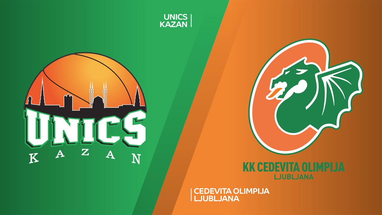 UNICS Kazan - Cedevita Olimpija Ljubljana  Highlights | 7DAYS EuroCup, RS Round 2