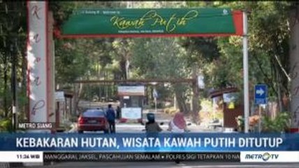 Kawasan Wisata Kawah Putih Ditutup Sementara