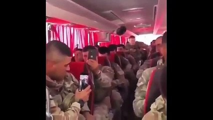 Kahraman Mehmetçik harekata 'Fetih Suresi' okuyarak gidiyor