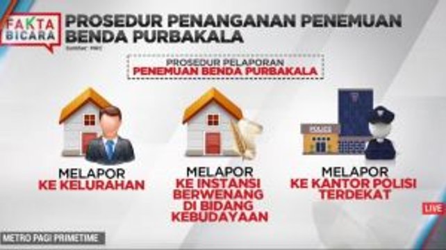 Apa yang Harus Dilakukan Jika Menemukan Benda Purbakala?
