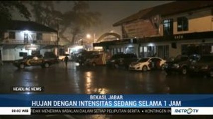 Hujan Akhirnya Mengguyur Kota Bekasi