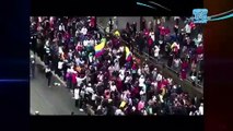 QUITO | Los protestantes tienen previsto llegar a la Plaza de Santo Domingo