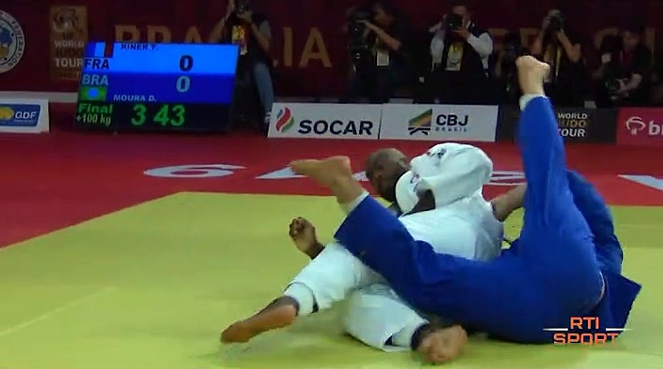 Grand Slam de Brasilia | Teddy Riner remporte la médaille d'or