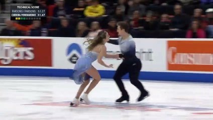 U.S. Nationals 2019 Christina Carreira and Anthony Ponomarenko FD (Charlie White Commentary)