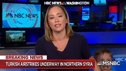 Barış Pınarı Operasyonu'nu son dakika duyuran muhabirin zor anları