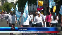 VIDEO | Luis Lalama, director de la ATM, indicó qué avenidas están habilitadas en Guayaquil por motivo de la marcha