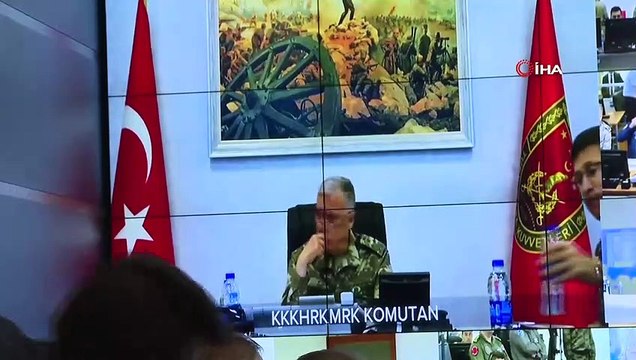 Erdoğan, Barış Pınarı Harekatı Koordinasyon Toplantısına katıldı