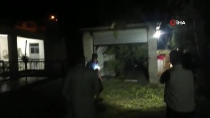 Akçakale'de bir eve havan topu isabet etti