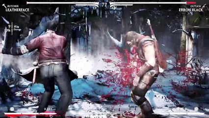 Mortal Kombat - LeatherFace Vs Erron Black