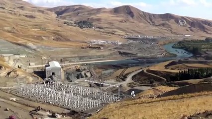 Alparslan-2 Barajı'nda çalışmalar devam ediyor - MUŞ