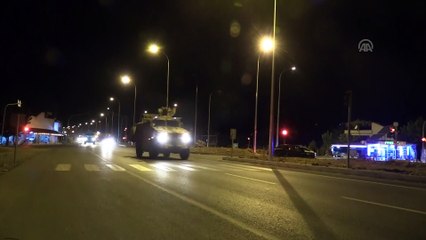 Suriye sınırına askeri sevkiyat - HATAY