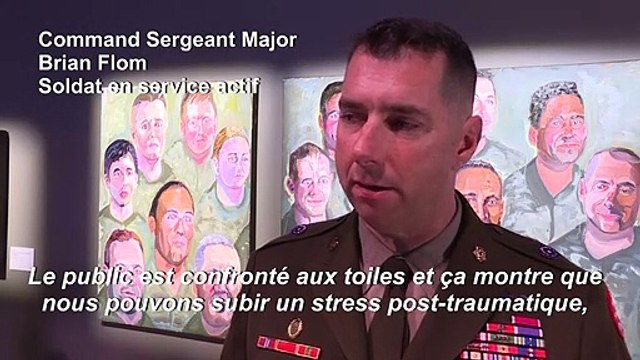 L'ancien président George W. Bush expose ses peintures de vétérans au Kennedy Center