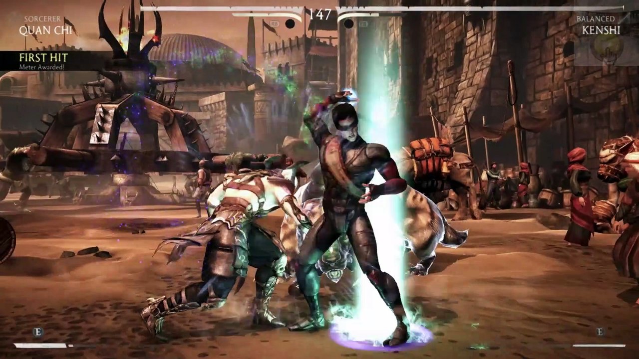 Mortal Kombat - Quan Chi Vs Kenshi