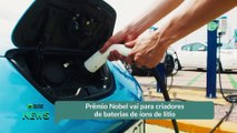 Prêmio Nobel vai para criadores de baterias de íons de lítio