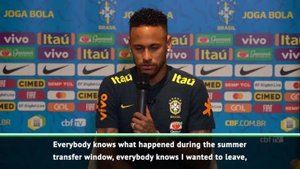 Neymar happy to have stayed at PSG