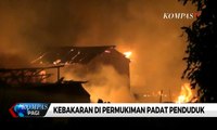 Kebakaran di Permukiman Padat Penduduk