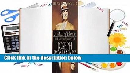 [BEST SELLING]  A Man of Honor: The Autobiography of Joseph Bonanno