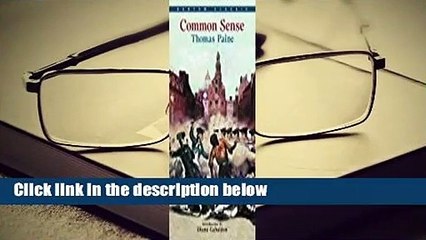 About For Books  Common Sense by Thomas Paine