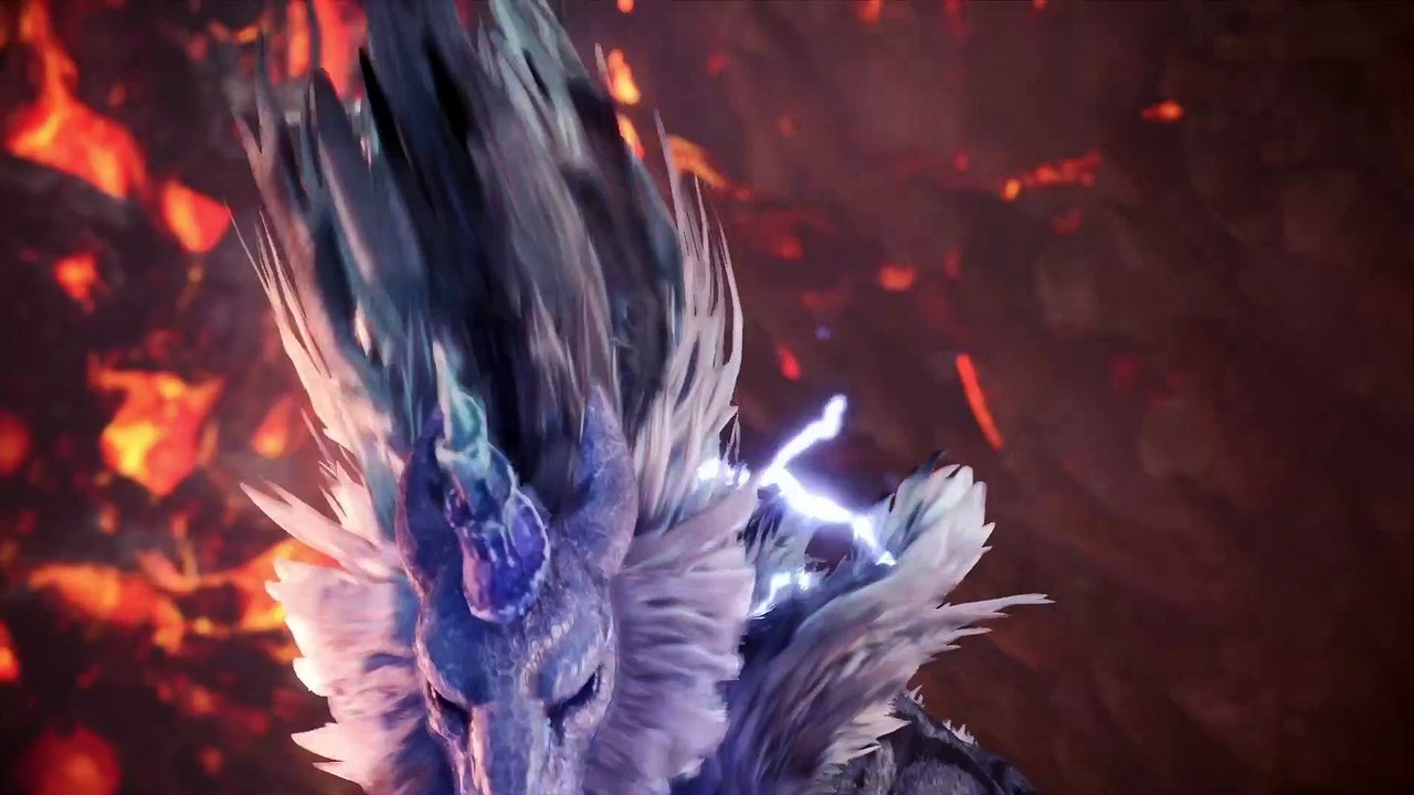 Monster Hunter World Iceborne Rajang Vs Kirin. - Epic Intro Cutscene