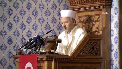 Hacı Bayram Cami'nde Barış Pınarı Harekatı için Fetih Suresi okundu