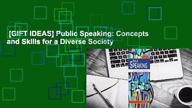 [GIFT IDEAS] Public Speaking: Concepts and Skills for a Diverse Society