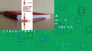 About For Books  A Study of T. C. Chao's Christology in the Social Context of China (1920-1949)