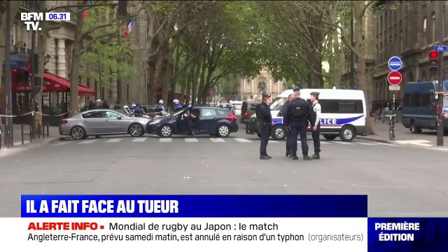 Attaque à la préfecture de police: Jonathan, jeune stagiaire a fait face au tueur