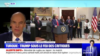 Скачать видео: Attaque de la Turquie contre les Kurdes: la position de Trump très critiquée