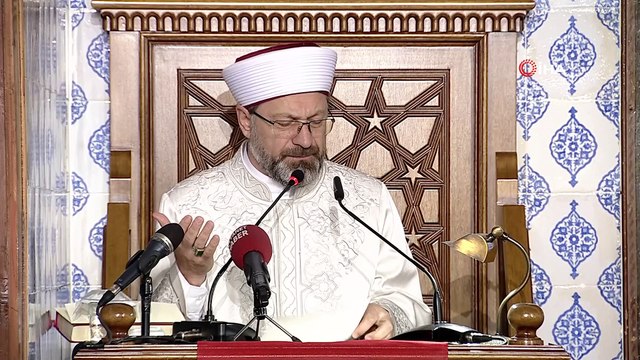 Hacı Bayram Cami'nde Barış Pınarı Harekatı için Fetih Suresi okundu