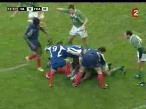 Video Clerc - Irlande/France - Tournoi des VI Nations 2007
