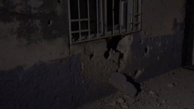 tv100, Akçakale'de havan mermisi isabet eden eve girdi